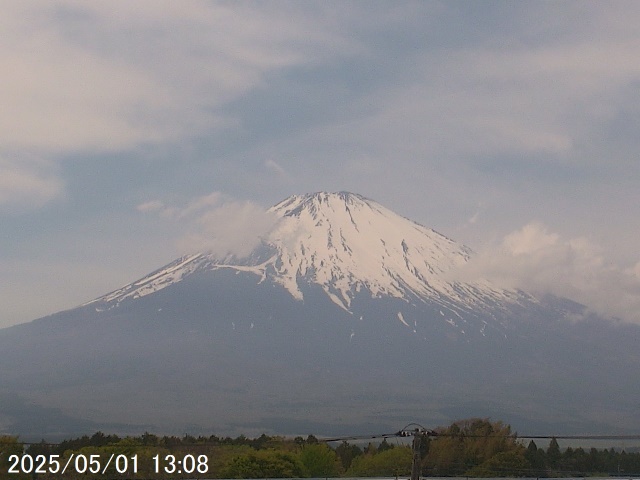 Mt. Fuji seen from gotemba. 