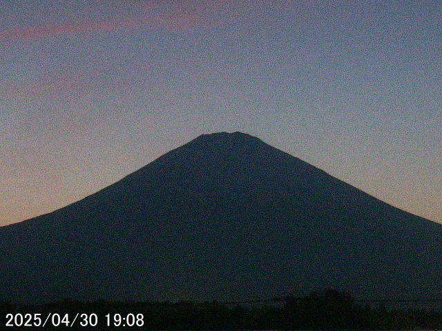 Mt. Fuji seen from gotemba. 