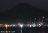 Mt. Fuji of about 4:00AM.