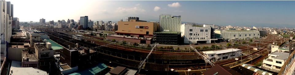 写真：沼津駅付近鉄道高架事業