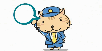 イラスト：まちねこ顔1