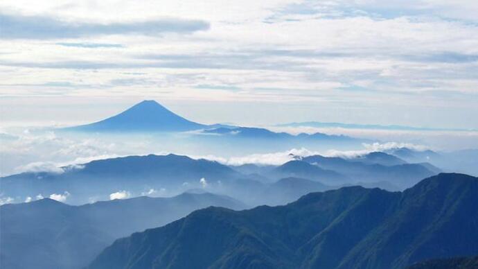 写真:富士山遠景