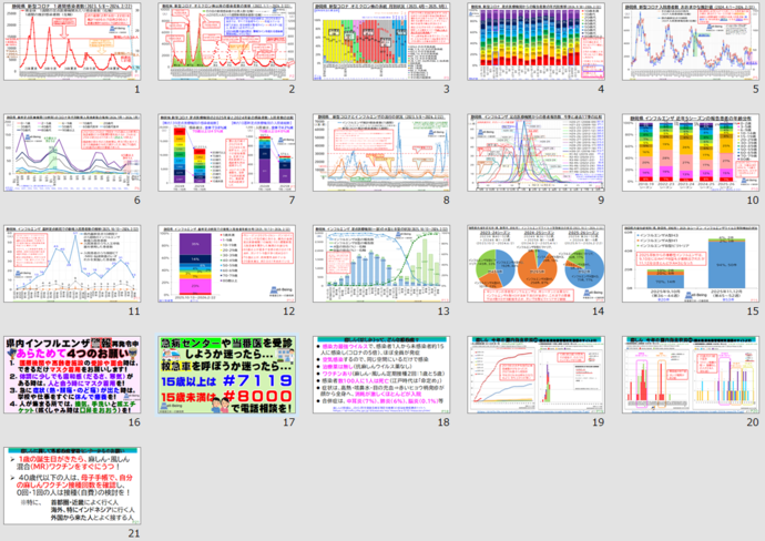 インフルエンザコロナ等サムネイル