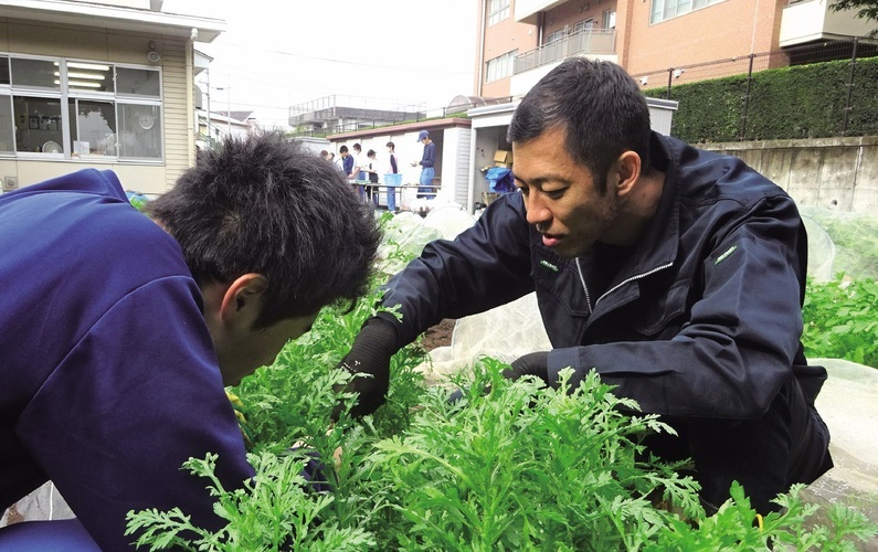 写真：学びを支える基盤づくり