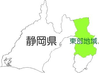 地図：静岡県全体