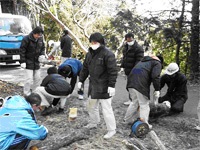 写真：2月17日活動の様子1