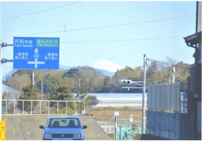 写真：浜松市平和最終処分場付近鳥居前