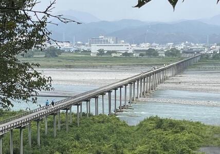 写真:蓬莱橋