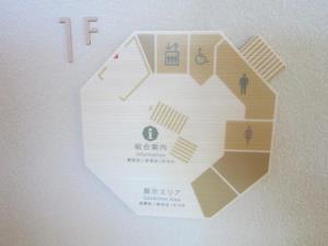 写真:日本平夢テラスの案内板