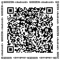 二次元コード：「GOOZEN」アンドロイド用