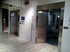 写真：エレベーター