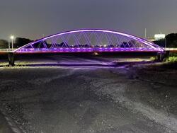 写真：藤枝市ふれあい大橋