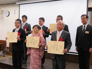 写真：知事褒賞