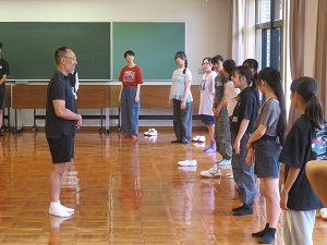 写真：SPAC俳優による表現指導