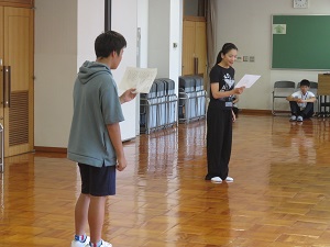 写真：SPAC俳優による表現指導