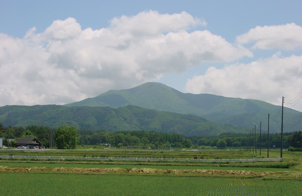 写真：遠野小富士［六角牛山］