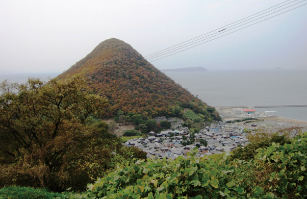 写真：有明富士［九十九山・江甫草山］