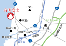 地図：有明富士アクセス