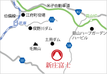 地図：新庄富士アクセス