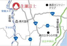 地図：生瀬富士アクセス