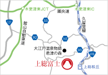 地図：上総富士アクセス