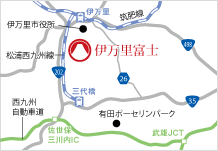 地図：伊万里富士アクセス