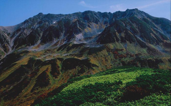 写真：立山富士