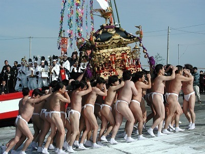 写真：新井の大祭り諸行事
