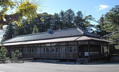 写真：旧有栖川宮熾仁親王邸御座所及び侍女部屋（大日本報徳社仰徳記念館及び仰徳学寮）