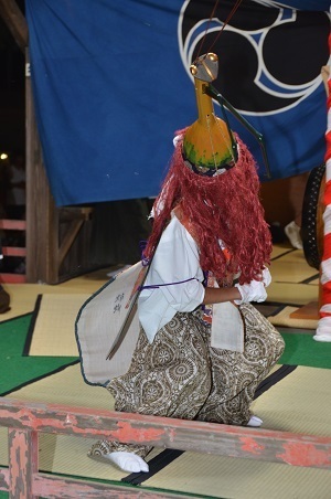 写真：遠江森町の舞楽　山名神社天王祭舞楽