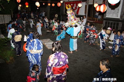 有東木の盆踊