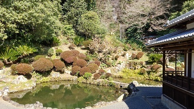 写真：清見寺庭園