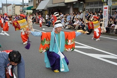 写真：島田鹿島踊