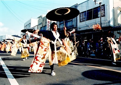 写真：島田帯祭の大名行列