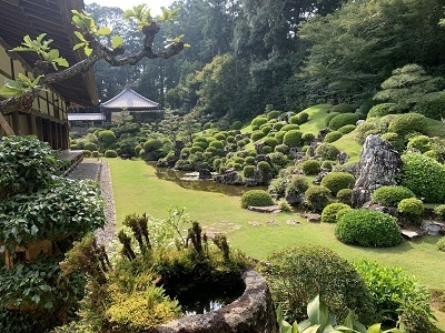 写真：龍潭寺庭園