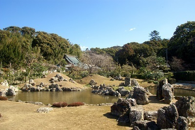 写真：摩訶耶寺庭園