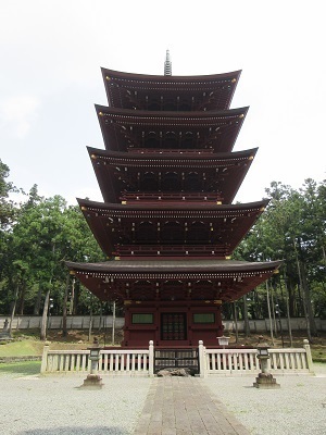 写真：大石寺五重塔