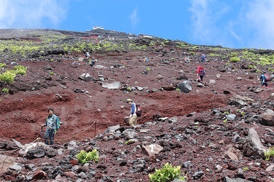 写真：富士山（大宮・村山口登拝道）