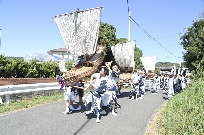 写真：大江八幡神社の御船行事
