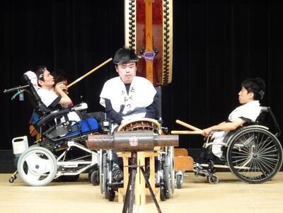 写真：日本太鼓全国障害者大会の様子3