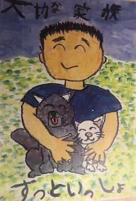 写真:県知事賞を受賞した絵画