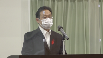 写真:部長挨拶