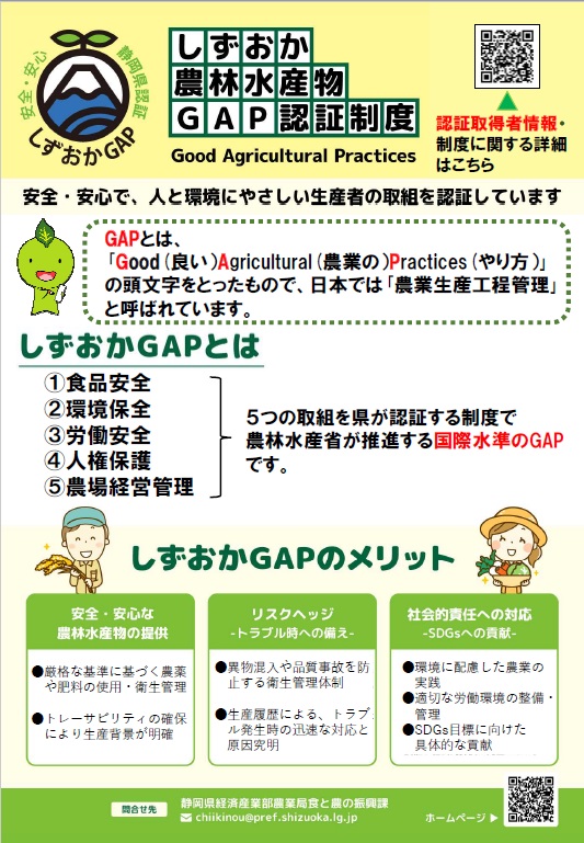 ポスターの写真：ちゃっぴーの食品安全インフォメーション2