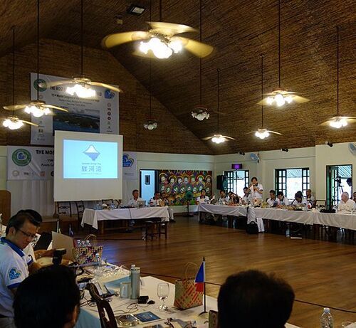 写真:「世界で最も美しい湾クラブ」第11回総会プレゼンテーション