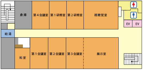 イラスト：5階平面図