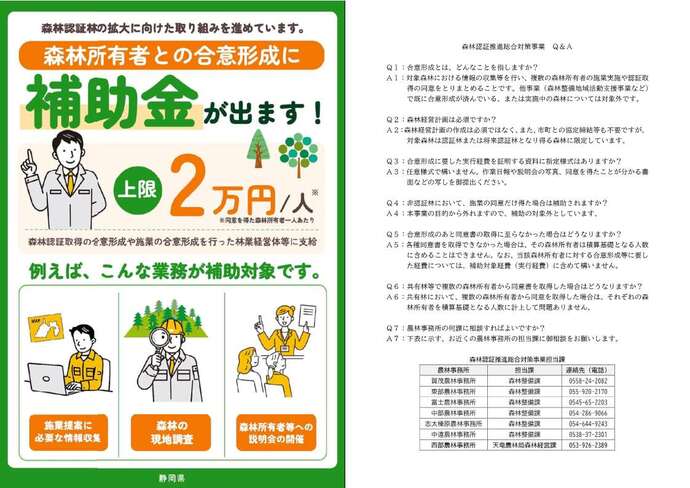 森林認証推進総合対策事業について
