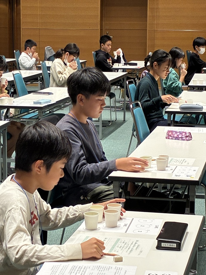 飲用による茶種・品種当て