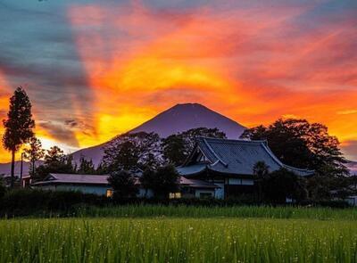 写真：爆焼け