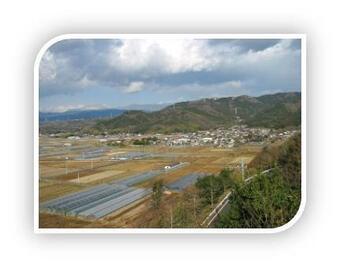 写真：奈古谷地区全景