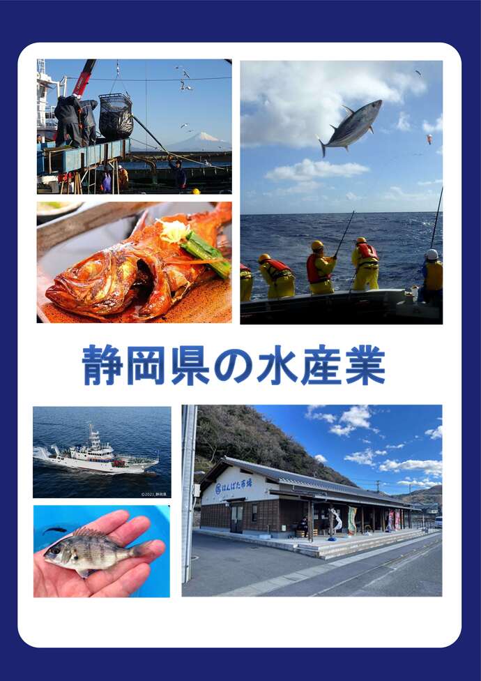 静岡県の水産業パンフレット表紙